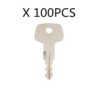 100 Pezzi 706 Chiave Per Liebherr Attrezzature Costruzione Industriale Pesante Tappo Del Carburante Modello J2 - 100 Pcs 706 Chiave Per Liebherr Attrezzature Costruzione Industriale Pesante Tappo Del Carburante Modello J2