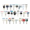 25 pezzi Chiave per Caterpillar Hitachi Kobelco Komatsu Kubota Mustang 5P8500 H800 52160 459A 787 - 25 Key Machinery Master key Set per Caterpillar Hitachi Kobelco Komatsu Kubota Mustang 5P8500 H800 52160