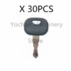 30 pezzi 606 Chiave Per Liebherr e John Deere Chiave di Attrezzature Pesanti 10221073 - 30 Pcs 606 Chiave Per Liebherr e John Deere Chiave di Attrezzature Pesanti 10221073