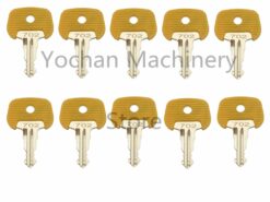 Chiave di accensione 10 pezzi cucitrice meccanica elettrica rossa 702 702 per Mic Komatsu 26906870