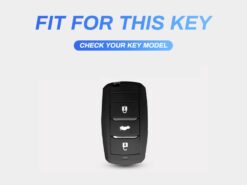 Cover chiave telecomando per Changan Eado CS35 CS75 Oushang A600 A800 RAETON CS15 V3 V5 - Custodia protettiva in pelle per auto in TPU per Changan Eado CS35 CS75 Oushang A600 A800 2