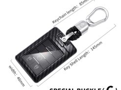 Cover chiave telecomando per Cadillac CTS ATS XTS SLS SRX XLS DTS STS Siviglia Escalade - Modello in Fibra di carbonio Auto Chiave A Distanza Della Copertura di Caso Per Cadillac CTS 3