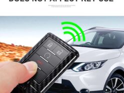 Cover chiave telecomando per Cadillac CTS ATS XTS SLS SRX XLS DTS STS Siviglia Escalade - Modello in Fibra di carbonio Auto Chiave A Distanza Della Copertura di Caso Per Cadillac CTS 4