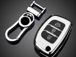 Cover chiave telecomando per Hyundai ix25 ix35 i10 i20 Solaris Tucson Sonata Santa Fe Sport elantra Creta Verna - Molle di TPU Auto Chiave A Distanza Della Copertura Della Cassa Borsette Per Hyundai ix25 ix35 2