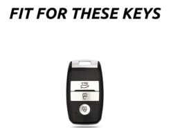 Cover chiave telecomando per KIA Rio Rio5 Sportage Ceed Cerato K3 KX3 K4 K5 Cerato sorento Optima Cerato Picanto - Molle di TPU Auto Chiave A Distanza Della Copertura Della Cassa Borsette Per KIA Rio Rio5 2