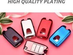 Cover chiave telecomando per MG MG6 ZS HS Per Roewe RX5 I5 MAX RX3 2017 2018 2019 2020 - Molle variopinta di TPU Auto Titolare Della Copertura Della Cassa Chiave A Distanza Fob Per MG 1