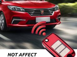Cover chiave telecomando per MG MG6 ZS HS Per Roewe RX5 I5 MAX RX3 2017 2018 2019 2020 - Molle variopinta di TPU Auto Titolare Della Copertura Della Cassa Chiave A Distanza Fob Per MG 4