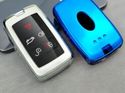 Cover chiave telecomando per Land Rover Range Rover Sport Velar Discovery 5 Evoque Per Jaguar E-Ritmo Accessori - New Soft TPU Caso Della Copertura Chiave A Distanza Dell automobile Per Land Rover Range Rover 1