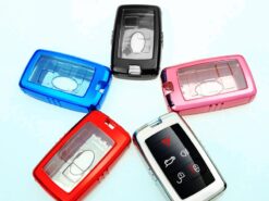 Cover chiave telecomando per Land Rover Range Rover Sport Velar Discovery 5 Evoque Per Jaguar E-Ritmo Accessori - New Soft TPU Caso Della Copertura Chiave A Distanza Dell automobile Per Land Rover Range Rover 3