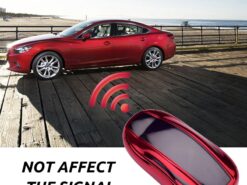 Cover chiave telecomando per Tesla Modello X Placcatura TPU PC - Per Tesla Modello X Placcatura TPU PC Auto Supporto Della Copertura Della Cassa Chiave A Distanza 5