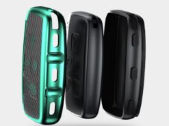 Cover chiave telecomando per Land Rover Range Rover Sport Evoque Freelander Per Jaguar XF XE XJL XJ XF F X 6 Cover chiave telecomando per Land Rover Range Rover Sport Evoque Freelander Per Jaguar XF XE XJL XJ XF F X - TPU In Fibra di Carbonio Auto Chiave A Distanza Della Copertura Della Cassa Fob Per Land 3