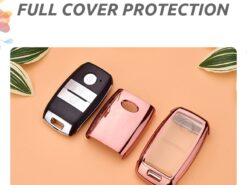 Cover chiave telecomando per KIA Rio K2 K3 K4 K5 Ceed Cerato Optima Sportage sorento Forte Picanto - TPU PC Auto Chiave A Distanza Della Copertura Della Cassa Borsette Per KIA Rio K2 K3 2