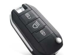 Chiave telecomando per Peugeot 508 208 2008 308 3008 5008 Citroen C3 C4 C4L Elysee 3 pulsanti HU83 VA2 - KEYYOU Flip chiave auto remota HU83 VA2 per Peugeot 508 208 2008 308 3008 5008 Citroen 5