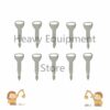 Chiave/telecomando per Toyota Forklift Toynew 57591-23330-71 - 10 PCS A62597 162597 Ignition Switch Keys 57591 23330 71 for Toyota Forklift Toynew