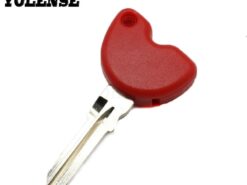 Cover Chiave/telecomando per Piaggio For Vespa 3vte 125 gts gtv 250 300 - For Piaggio For Vespa 3vte 125 gts gtv 250 300 Motor Parts Bike Embryo Blank Key 2