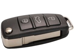 Cover Chiave/telecomando per Audi - Kutery Original Folding Remote Car Key For Audi A6L Q7 3 Buttons 8E Chip 868MHZ FSK 3