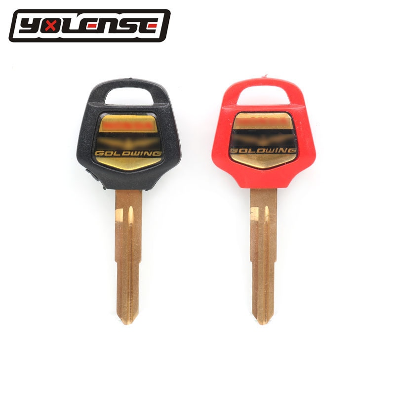 Motorcycle-Accessories-Embryo-Blank-Keys-Can-install-chip-Motor-bike-Moto-Part-For-Honda-1800-Goldwing Chiave/telecomando per Honda 1800 Goldwing GL1800 GL 1800 - Motorcycle Accessories Embryo Blank Keys Can install chip Motor bike Moto Part For Honda 1800 Goldwing