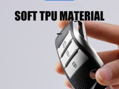 Cover Chiave/telecomando per KIA RIO K2 K3 K5 Optima Sorento Forte Sportage Cerato Ceed Picanto - TPU Leather Car Key Case Cover For For KIA RIO K2 K3 K5 Optima Sorento Forte 5