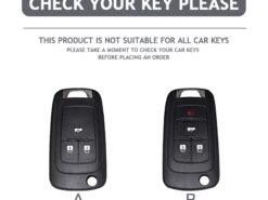 Cover Chiave/telecomando per Opel Astra Corsa Mokka Buick Chevrolet Cruze Aveo Malibu - Tpu Leather Car Key Case Cover For Opel Astra Corsa Mokka Buick Chevrolet Cruze Aveo Malibu 5