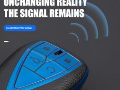 Cover Chiave/telecomando per Changan CS35 CS75 PLUS CS85 COUPE CS95 - Tpu Leather Car Smart Key Case Cover For Changan CS35 CS75 PLUS CS85 COUPE CS95 Remote 4