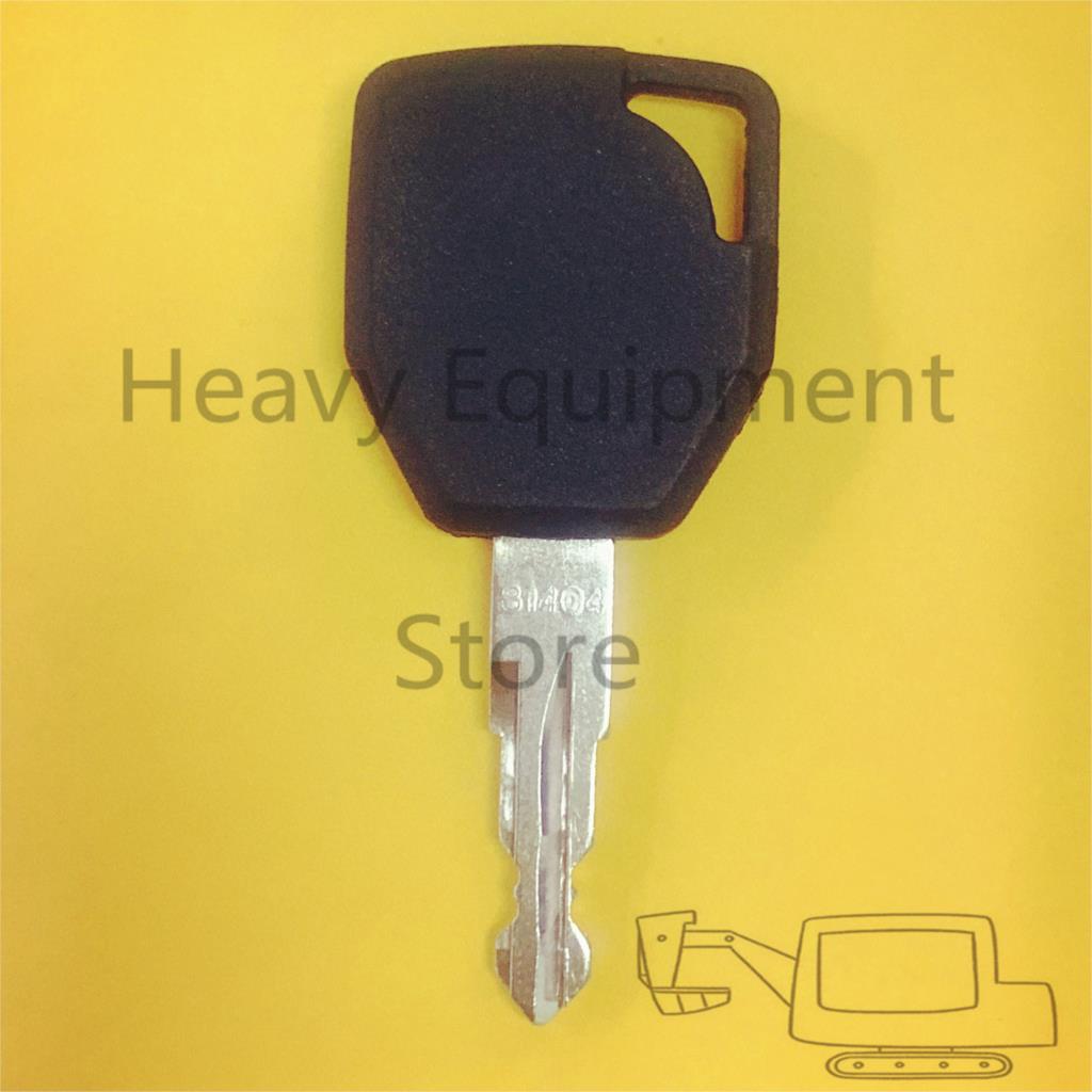 1-PC-Heavy-Equipment-Ignition-Switch-Construction-Key-81404-Fit-For-Terex-JCB-Fermec-Backhoe Chiave/telecomando per Terex JCB Fermec Backhoe - 1 PC Heavy Equipment Ignition Switch Construction Key 81404 Fit For Terex JCB Fermec Backhoe