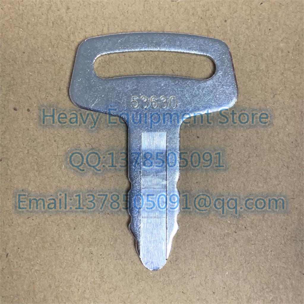 1-Piece-53630-Ignition-Switch-Starter-Key-For-Kubota-Thomas-Construction-Equipment-Wheel-Loader-Excavator-Skid Chiave/telecomando per Kubota Thomas Construction Equipment Wheel Loader Excavator Skid Steer - 1 Piece 53630 Ignition Switch Starter Key For Kubota Thomas Construction Equipment Wheel Loader Excavator Skid