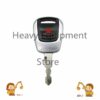 Chiave/telecomando per Hyundai, Sunward,Hitachi Excavator #21Q4-00090 - 1X R 9 Key For Hyundai Sunward Hitachi Excavator 21Q4 00090 Heavy Equipment Ignition Key