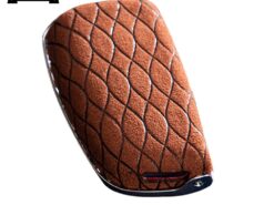 Cover Chiave/telecomando per Nissan X-Trail Juke qashqai Micra Pulsar 6 Cover Chiave/telecomando per Nissan X-Trail Juke qashqai Micra Pulsar - 2 3 pulsante In lega di Zinco di cuoio TPU Auto Chiave A Distanza di Fob 4