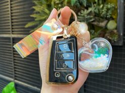 Cover Chiave/telecomando per Volkswagen Bora POLO B5 B6 - 2022NEW custodia portachiavi TPUCar per Volkswagen Bora POLO B5 B6 Skoda Octavia A5 Fabia SEAT Ibiza 1