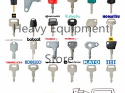Chiave/telecomando per Caterpillar Komatsu Yanmar Hitachi Hyundai Volvo Doosan JCB Kobelco Takeuchi John Deere IHI Kato Excavator