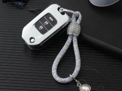 Cover Chiave/telecomando per Honda Civic - 3 pulsante fibra di Carbonio TPU Caso Della Copertura di Chiave Dell automobile Per Honda Civic 1