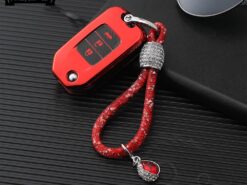 Cover Chiave/telecomando per Honda Civic - 3 pulsante fibra di Carbonio TPU Caso Della Copertura di Chiave Dell automobile Per Honda Civic 5