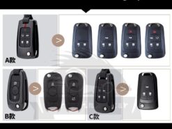 Cover Chiave/telecomando per OPEL Astra Buick ENCORE Verano ENVISION LACROSSE NUOVA - 6 di colore In Lega di Zinco Fold Astuto di chiave dell automobile Della Copertura di 5