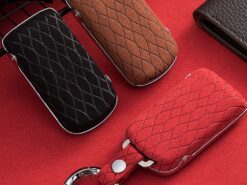 Cover Chiave/telecomando per Mitsubishi 4 Cover Chiave/telecomando per Mitsubishi - Accessori In lega di Zinco di Protezione in pelle Smart Key Coperture Styling Auto Per Mitsubishi 2