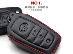 Cover Chiave/telecomando per Toyota Corolla Camry Lexus RAV4 Highlander 2017 7 Cover Chiave/telecomando per Toyota Corolla Camry Lexus RAV4 Highlander 2017 - Adatto per pacchetto chiavi in pelle Toyota Corolla Camry Lexus RAV4 Highlander 2017 custodia portachiavi in 5