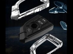 Cover Chiave/telecomando per BMW X1 X3 X4 X X6 F15 F16 G30 E34 E60 E36 E90 1 3 5 7 Series F20 F30 118i 218i 320i - Alloy Car Remote Key Case Cover Shell For BMW X1 X3 X4 X X6 F15 F16 2
