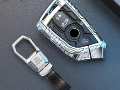 Cover Chiave/telecomando per BMW X1 X3 X4 X X6 F15 F16 G30 E34 E60 E36 E90 1 3 5 7 Series F20 F30 118i 218i 320i - Alloy Car Remote Key Case Cover Shell For BMW X1 X3 X4 X X6 F15 F16 4
