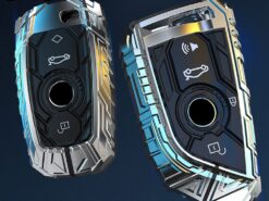 Cover Chiave/telecomando per BMW X1 X3 X4 X X6 F15 F16 G30 E34 E60 E36 E90 1 3 5 7 Series F20 F30 118i 218i 320i - Alloy Car Remote Key Case Cover Shell For BMW X1 X3 X4 X X6 F15 F16 5