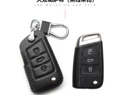 Cover Chiave/telecomando per auto in pelle Maiteng Golf B8 Passat Tuguan 3 Cover Chiave/telecomando per auto in pelle Maiteng Golf B8 Passat Tuguan - Applicare a Volkswagen 17 nuovo Set di chiavi per auto in pelle Maiteng Golf B8 Passat 1