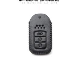 Cover Chiave/telecomando per Honda Car Jed Accord XRV SIPRI CRV 6 Cover Chiave/telecomando per Honda Car Jed Accord XRV SIPRI CRV - Applicare al portachiavi Honda Car Jed Accord XRV SIPRI CRV portachiavi in pelle 4
