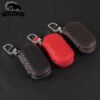 Cover Chiave/telecomando per AUDI BENZ BMW BUICK CADILLAC CHEVROLET CITROEN Toyota Lexus Nissan - Auto In vera Pelle Portachiavi Chiave Della Cassa del Sacchetto Coperture Del Raccoglitore Per AUDI BENZ