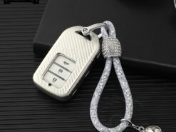 Cover Chiave/telecomando 9 per honda accord 9 crider città 2015 2016 Vezel Spirior Odyssey Civic Jazz HRV CRV Fit Freed Giada 3 Cover Chiave/telecomando 9 per honda accord 9 crider città 2015 2016 Vezel Spirior Odyssey Civic Jazz HRV CRV Fit Freed Giada - Auto in fibra di carbonio della copertura della cassa chiave per honda accord 9 crider citt 1