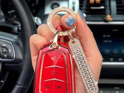 Cover Chiave/telecomando per Cadillac XT5 XT4/XTS XT6Key Bag CT4 CT5 CT6 ATS-L - Cadillac car key Sheathing applicare a XT5 XT4 XTS XT6Key Bag CT4 CT5 CT6 ATS L 4