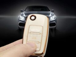 Cover Chiave/telecomando per VW Volkswagen Golf Polo Tiguan Magotan Passat Skoda Kodiaq Superb Octavia Seat Leon Altea Ateca - Car Key Case Cover Shell Fob For VW Volkswagen Golf Polo Tiguan Magotan Passat Skoda Kodiaq 5