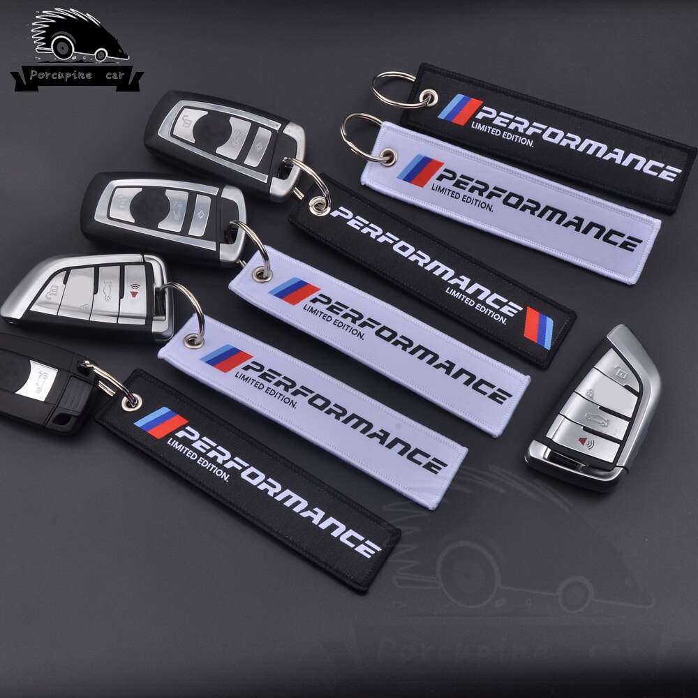 Car-Styling-M-Performance-portachiavi-portachiavi-per-BMW-1-3-5-6-7-X1-X3-X5-4 Cover Chiave/telecomando per BMW 1 3 5 6 7 X1 X3 X5 X6 E46 E39 E36 E90 F10 F30 - Car Styling M Performance portachiavi portachiavi per BMW 1 3 5 6 7 X1 X3 X5 4