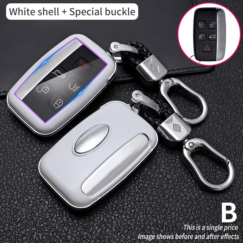 Carbon-Fiber-Car-Smart-Key-Cover-Case-Fob-For-Land-Rover-Range-Rover-Sport-Evoque-Freelander-3 Cover Chiave/telecomando per Land Rover Range Rover Sport Evoque Freelander 2 For Jaguar XF XJ XJL XE C-X16 - Carbon Fiber Car Smart Key Cover Case Fob For Land Rover Range Rover Sport Evoque Freelander 3