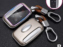 Cover Chiave/telecomando per Land Rover Range Rover Sport Evoque Freelander 2 For Jaguar XF XJ XJL XE C-X16 7 Cover Chiave/telecomando per Land Rover Range Rover Sport Evoque Freelander 2 For Jaguar XF XJ XJL XE C-X16 - Carbon Fiber Car Smart Key Cover Case Fob For Land Rover Range Rover Sport Evoque Freelander 5