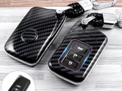 Cover Chiave/telecomando per Lexus NX GS RX IS ES GX LX RC 200 250 350 LS 450H 300H - Carbon Fiber Car Smart Key Cover Case Fob For Lexus NX GS RX IS ES GX 2