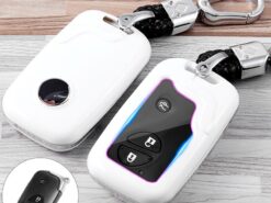 Cover Chiave/telecomando per Lexus RX270 NX200 CT200H GX400 GX460 IS250 IS300C RX270 ES240 ES350 LS460 GS300 5 Cover Chiave/telecomando per Lexus RX270 NX200 CT200H GX400 GX460 IS250 IS300C RX270 ES240 ES350 LS460 GS300 - Carbon Fiber Car Smart Key Cover Case Fob For Lexus RX270 NX200 CT200H GX400 GX460 IS250 3