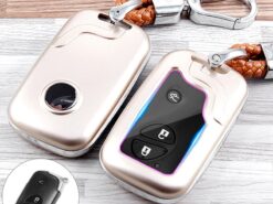 Cover Chiave/telecomando per Lexus RX270 NX200 CT200H GX400 GX460 IS250 IS300C RX270 ES240 ES350 LS460 GS300 7 Cover Chiave/telecomando per Lexus RX270 NX200 CT200H GX400 GX460 IS250 IS300C RX270 ES240 ES350 LS460 GS300 - Carbon Fiber Car Smart Key Cover Case Fob For Lexus RX270 NX200 CT200H GX400 GX460 IS250 5